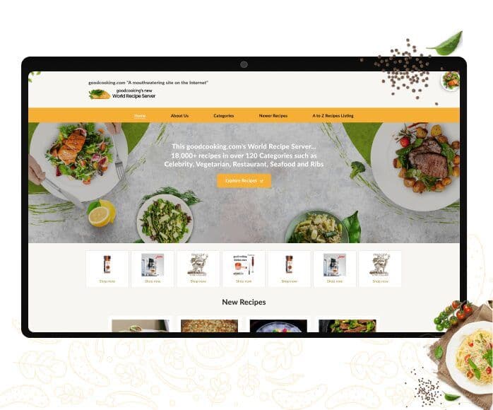 Good Cooking: Changing the Online Recipe Experience for Food Lovers